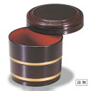 飯碗 桶飯器溜帯金内朱 漆器 高さ80 直径:110/業務用/新品/小物送料対象商品
