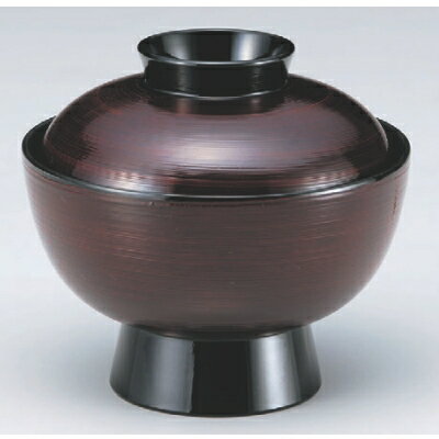 丼碗 5.1寸大丼溜刷毛目 漆器 高さ100 直径:154/業務用/新品/小物送料対象商品