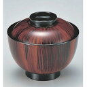 小吸椀 3.8寸仙才椀紫檀 漆器 高さ73 直径:111/業務用/新品/小物送料対象商品