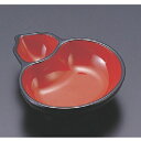 松花堂 ひさごタレ付鉢黒内朱天黒 幅128 奥行108 高さ35/業務用/新品/小物送料対象商品(3)