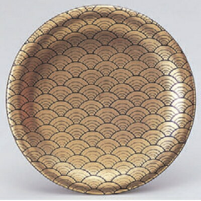 回転寿司皿 寿司皿黒金青海 高さ21 直径:150/業務用/新品/小物送料対象商品