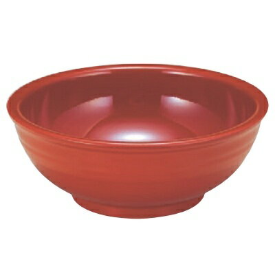 ラーメン丼 乱筋ラーメン鉢朱塗 高さ83 直径:213/業務用/新品