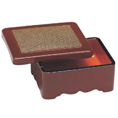 丼重 D.X保温丼重溜青海波内朱 幅182 奥行151 高さ80/業務用/新品/小物送料対象商品