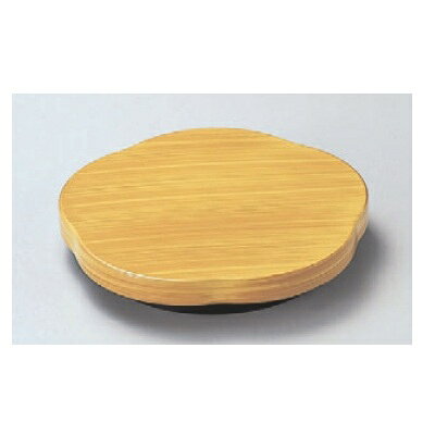 寿司ゲタ梅型高台ゲタ白木塗底面N....