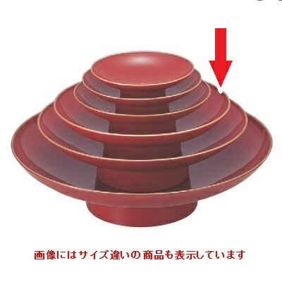 盛器 盃盛器朱天金(脚無)尺0寸 高さ87 直径:302/業務用/新品