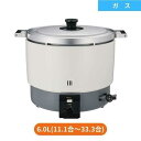 PR-6ESS【パロマ】ガス炊飯器 固定取手 3.3升炊 幅513×奥行410×高さ414(mm)【業務用/新品】【送料無料】