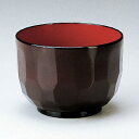 亀甲汁椀(大)溜内朱/業務用/新品/小物送料対象商品