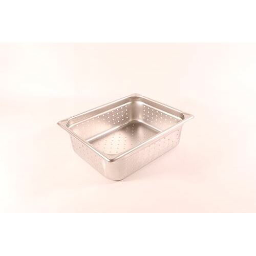 HG 18-8 ホテルパン穴明 1/2 100mm 7124PF /業務用/新品/小物送料対象商品