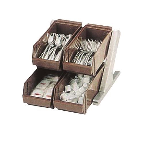 D×オーガナイザー 2段2列 ブラウン/業務用/新品/小物送料対象商品
