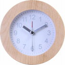 置時計 ウッド ラウンド WH SA6021 6個入/業務用/新品/送料別(3)