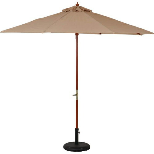 木製パラソル 270cm アイボリー 270IV 270IV/業務用/新品/送料別