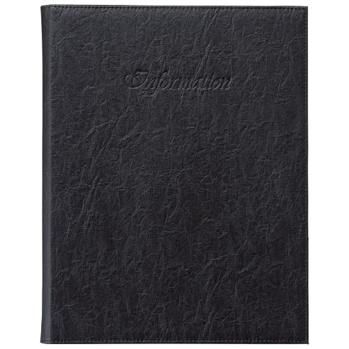 えいむ インフォメーションブック CIF-201 ブラック/業務用/新品/小物送料対象商品