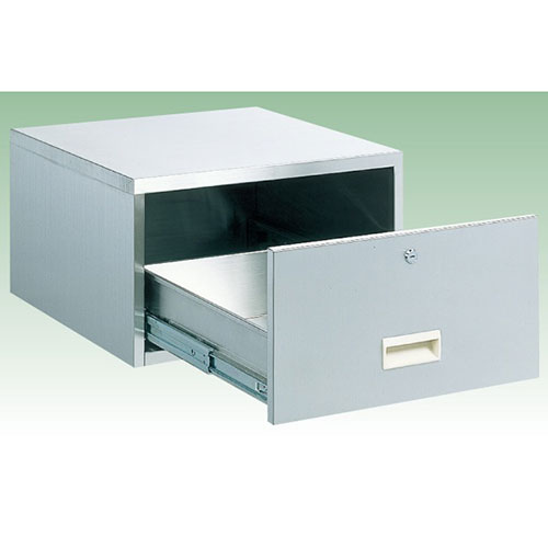 ステンレス薬品保管庫 オプション セキュリティボックス SU-110BP 幅510×奥行500×高さ300mm/新品/業務..