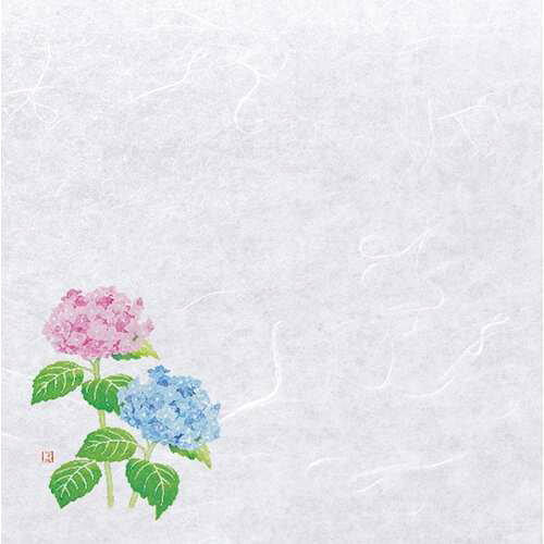 ■商品説明■商品名：新・濡れ奉書紙 紫陽花 (100枚入)メーカー：ヤマコーメーカー品番：21-383-05外形寸法：幅20×20cm(mm)お届け数：1商品コード：65397【配送料について】【ご注意】画面上の色はブラウザやご使用のパソコンの設定により実物と異なる場合があります。