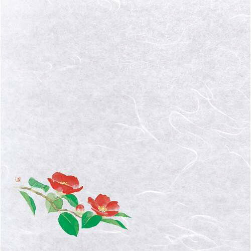 新・濡れ奉書紙 椿 (100枚入)/業務用/新品/小物送料対象商品