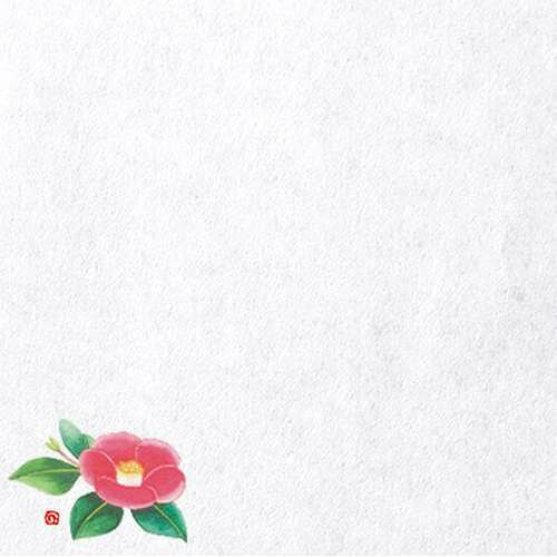 ミニ耐油天紙 椿 (100枚入)/業務用/新品/小物送料対象商品