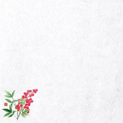 ミニ耐油天紙 南天 (100枚入)/業務用/新品/小物送料対象商品