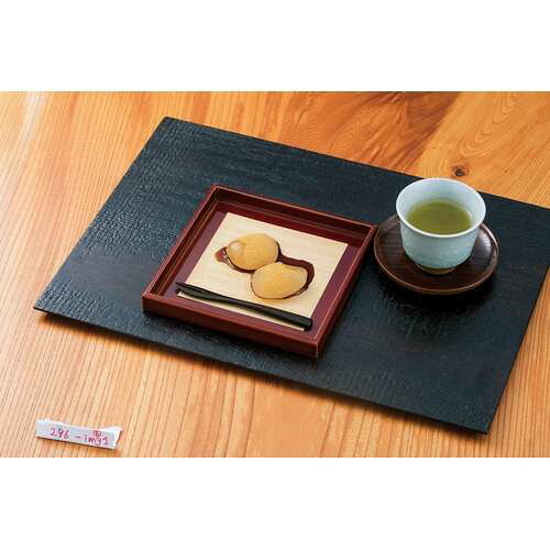 両面ラミ・経木柄敷紙 9x9cm (100枚入)/業務用/新品/小物送料対象商品