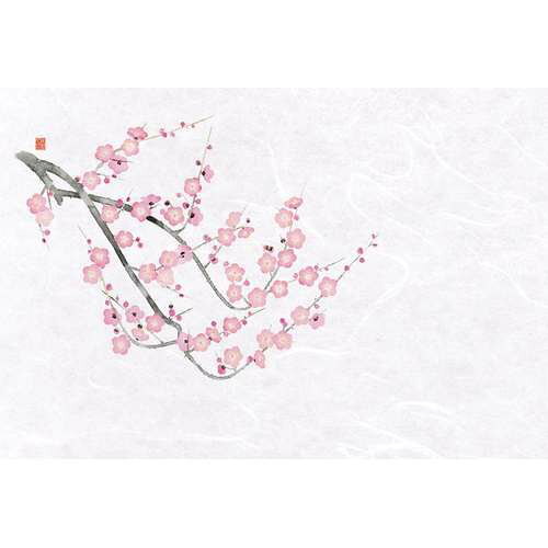 餐墊 - 尺3花暦 懐石まっと 梅 (100枚入)/業務用/新品/小物送料対象商品