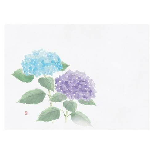 四季彩鮮度保持紙 紫陽花 (100枚入)/業務用/新品/小物送料対象商品