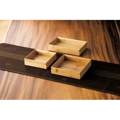 竹・料理箱 正角4寸(クリアー)/業務用/新品/...の商品画像