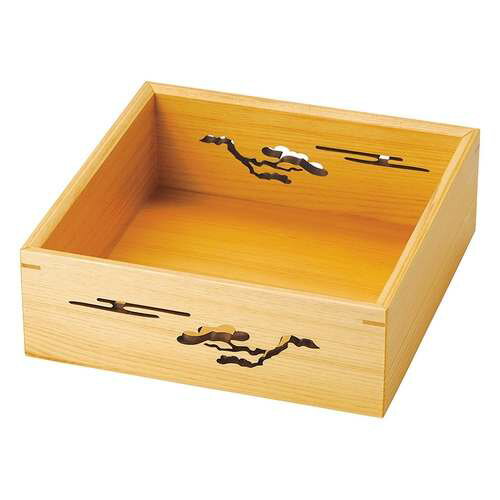 ひのき・透かし料理箱 (松) 小/業務用/新品/...の商品画像