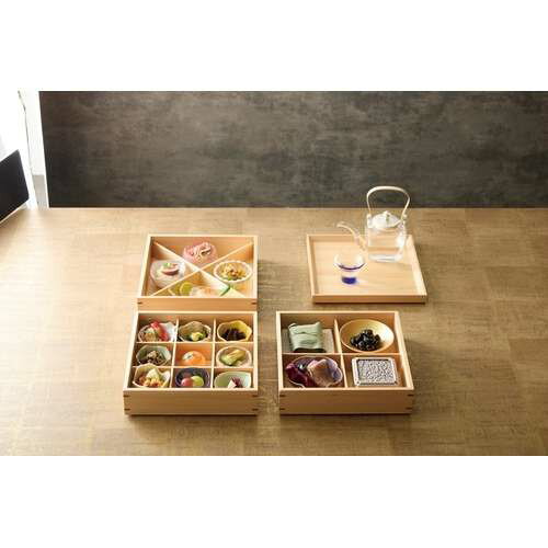 白木万能三段料理箱/業務用/新品/小物送料対象商品の紹介画像2