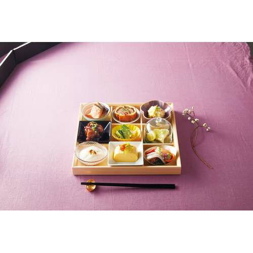 ひのき・浅型仕切料理箱 九ツ仕切/業務用/新品...の紹介画像2