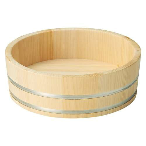 Boiled Rice Container - 寿司飯台 ステンタガ 24cm 約2合/業務用/新品/小物送料対象商品
