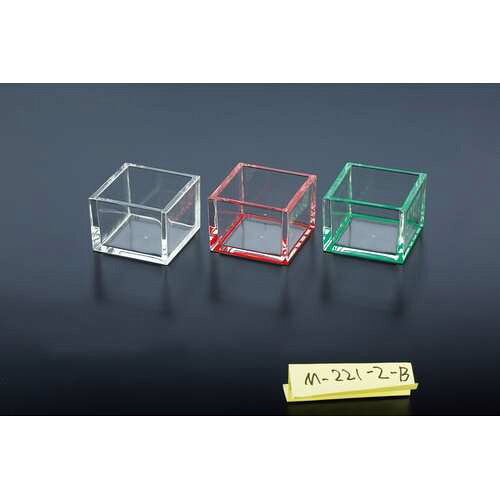クリア枡 赤/業務用/新品/小物送料対象商品