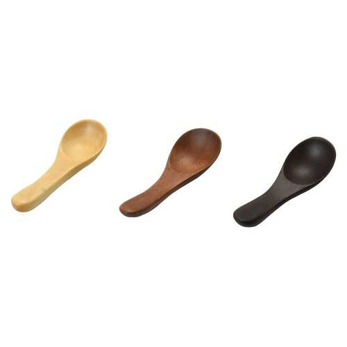 木製・豆スプーン ダークブラウン/業務用/新品/小物送料対象商品
