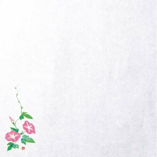 四季耐油天紙(小)朝顔 (100枚入)/業務用/新品/小物送料対象商品