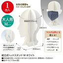 組立式ヘッドスタンド M ホワイト 品番:44-5875 /業務用/新品/小物送料対象商品