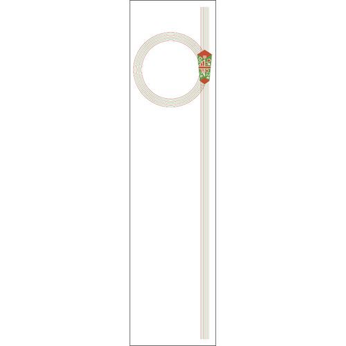 札紙 輪のし 無字/100枚×10冊入/業務用/新品/小物送料対象商品