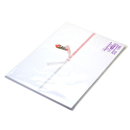 業務用厨房のテンポスののし紙 B4判 十本結切 京/100枚×5冊入/業務用/新品/小物送料対象商品｜アングル2