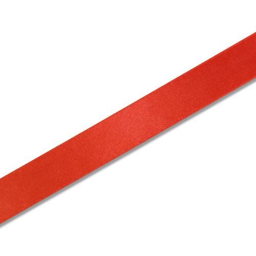 HEIKO シングルサテンリボン 24mm幅×20m巻 朱色/業務用/新品/小物送料対象商品