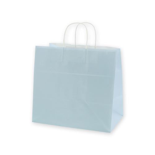 商品情報商品名：HEIKO 紙袋 25チャームバッグ 25CB 34-1 パールブルー 50枚メーカー型番：003269922JANコード：4901755355581材質：片艶クラフト紙120g特記事項ゆったりマチ広サイズ、淡い水色がとても上品な手提げ紙袋です。マチ広で、箱ものがすっぽりと収納できる人気のサイズです。●手紐：丸紐白●入数：50枚配送料について配送料金は、「小物送料」と記載のある商品総額が15,000円未満の場合、別途送料として800円（税別）頂戴いたします。北海道1,500円（税別）、沖縄2,000円（税別）頂戴いたします。東京都島しょ部、離島については、ご注文後に改めて送料をお見積り致します。予めご了承下さい。ご注文前にあらかじめ配送料金を確認されたい場合は、ご購入希望点数、配送先ご住所をご明記頂き、上部「［？］お問い合わせ」フォームよりご連絡下さいますようお願い致します。【ご注意】画面上の色はブラウザやご使用のパソコンの設定により実物と異なる場合があります。