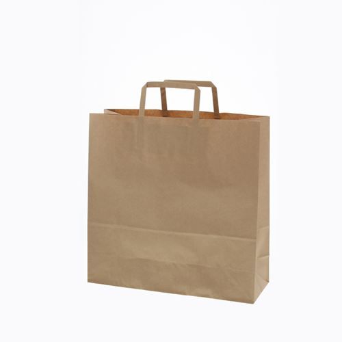 HEIKO 紙袋 H25チャームバッグ 3才（平手） 未晒無地 50枚/業務用/新品/小物送料対象商品