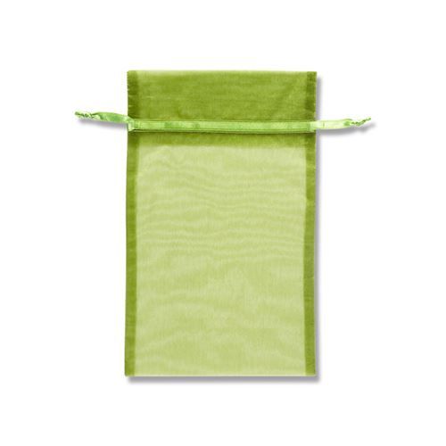 HEIKO オーガンジーバッグ 平袋タイプ L オリーブ（OL） 10枚/プロ用/新品/小物送料対象商品