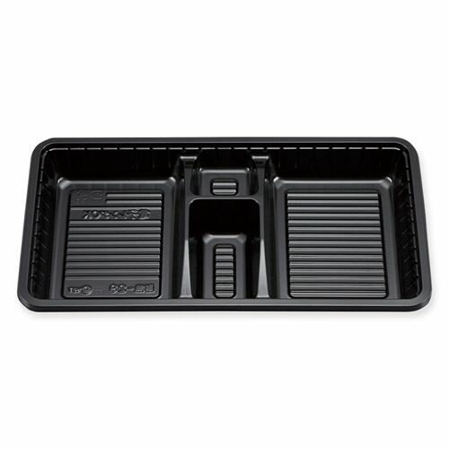 シーピー化成 弁当容器 BS弁当29 本体 黒 100枚/業務用/新品/小物送料対象商品