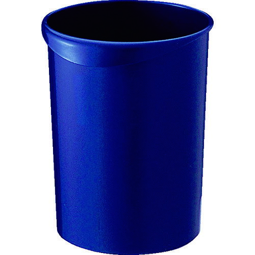 TRUSCO くず入れ 丸型 11.8L ダークブルー/業務用/新品/小物送料対象商品