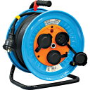 日動 電工ドラム 防雨防塵型三相200V 3.5sq電線アース付 30m/DNWE330F20A/プロ用/新品/送料無料