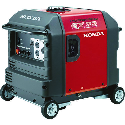 HONDA サイクロコンバーター搭載発電機 2.2kVA（交流専用）車輪付/EX22K1JNA3/業務用/新品/送料無料