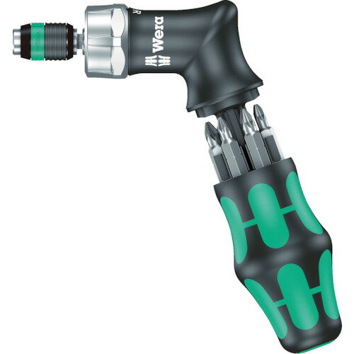 ■商品説明■商品名：Wera クラフトフォームコンパクト ピストル型 RA3 ドライバービットセットメーカー：Weraメーカー品番：8199084お届け数：1入数：1S型式：136012JAN：4013288184672メーカー名：Wera社原産国(名称)：チェコ質量：383質量単位：g特長：●ハンドルはクラフトフォームで、握りやすく、非常に作業しやすいです。●ラチェットタイプのため負担なく作業できます。●先端にラピダプターが付いており、簡単にビットの脱着が可能です。仕様：●差込角(mm):6.35●全長(mm):70●セット内容(点):6●シャンク径(mm):6.35●先端ビット全長(mm):25●全高(mm):100仕様：●REACH対応品材質/仕上：●軸:特殊合金鋼●グリップ:プラスチックセット内容/付属品：●ホルダ(814/RA)●ラピッドアダプター●ユニバーサルビットホルダ●先端ビット[[-]]、[[-]]1.0×5.5、[[+]]No.1、[[+]]No.2、[[+]]No.3、六角2.5、TX15【配送料について】この商品は、全国配送料金無料にてお届け致します。※北海道・沖縄・離島や一部地域では追加配送料が発生致します。【ご注意】画面上の色はブラウザやご使用のパソコンの設定により実物と異なる場合があります。