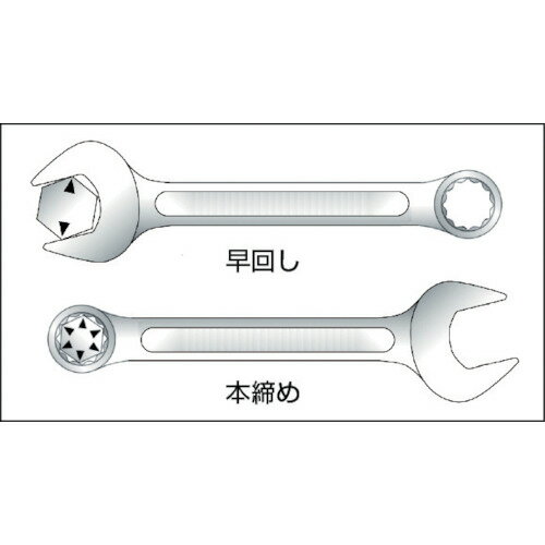 KTC コンビネーションレンチ 二面幅5.5mm 全長96mm/業務用/新品/小物送料対象商品 3