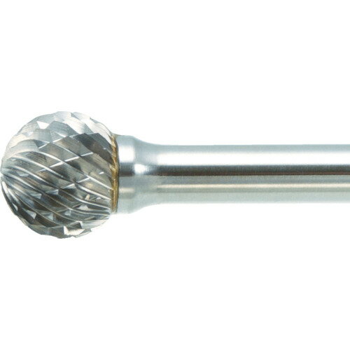 TRUSCO 超硬バー 球型 Φ6X刃長5.5X軸6 ロング シングルカット/業務用/新品/小物送料対象商品