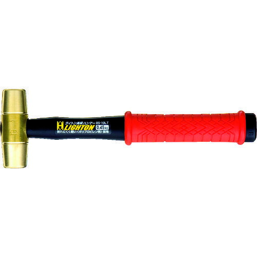 OH ライトン真鍮ハンマー(PP柄)#1/業務用/新品/小物送料対象商品