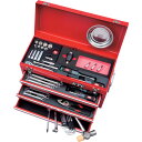 KTC 整備用工具セット 工具セット(トルクルモデル) レッド 間口520×奥行215×高さ300mm/業務用/新品/送料無料