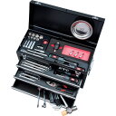 KTC 整備用工具セット 工具セット(トルクルモデル) ブラック 間口520×奥行215×高さ300mm/業務用/新品/送料無料