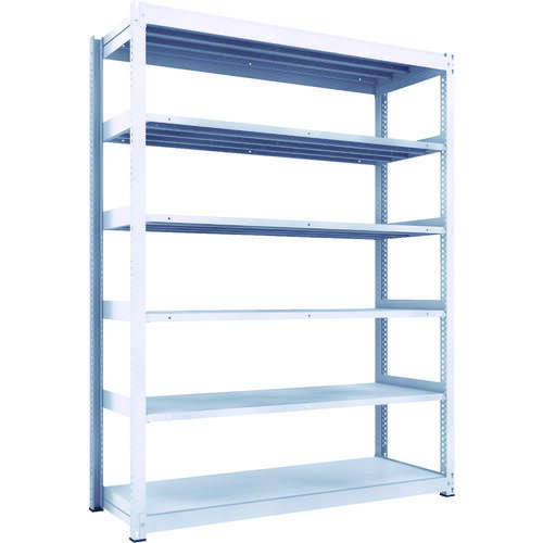 TRUSCO TUG型中量ボルトレス棚 300kg 単体型 1855×626×H2400 6段/業務用/新品/送料別途見積